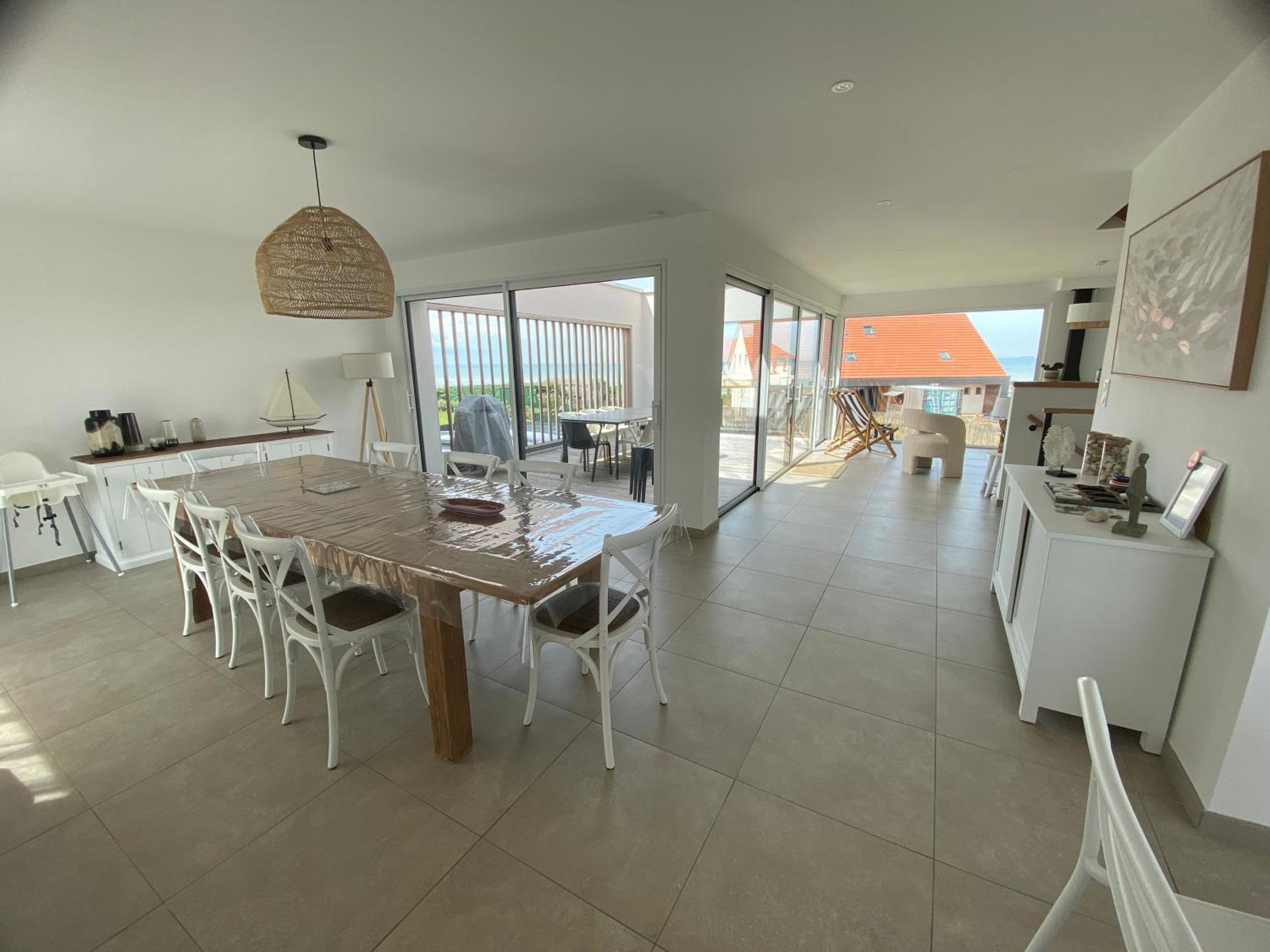 B&B Sangatte-Calais - Terrasse Vue Mer - 2 Min A Pied De La Plage Bagian luar foto
